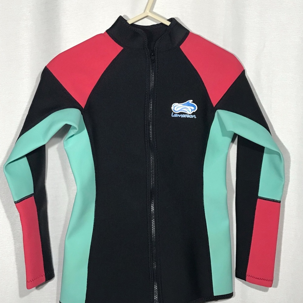 Colorblock wetsuit top